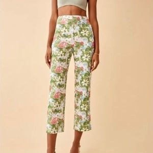 Reformation Pinegrove Linen Pant Summer of Love